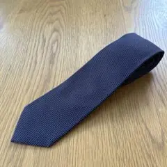 ネイビー ドット柄 ネクタイ