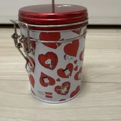 スヌーピー ハートデザイン空き缶