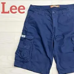 Lee リー カーゴショートパンツ ハーフパンツ 短パン ネイビー W34