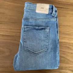 ZARA ザラ スキニーデニム 切りっぱなし EUR36