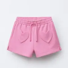 ZARA ハーフパンツ　短パン　ピンク　110cm