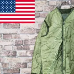 ミリタリー キルティングライナー ジャケット インナー ISRATEX 軍物