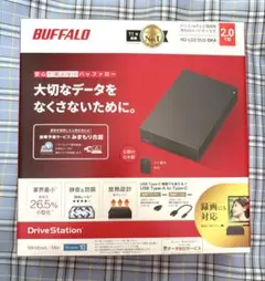 BUFFALO 外付けハードディスク　2TB HD-LD2.0U3-BKA