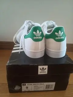 adidas STAN SMITH VULC 9 (27cm)スケボー　緑ヒゲ