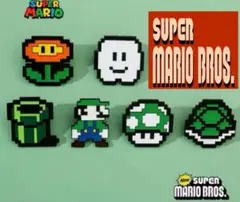 スーパーマリオ　マリオ　ピンバッジ　セット　6個　バッチ　ゲーム　ニンテンドー
