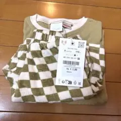 新品zara チェッカーボード柄Tシャツとバミューダ