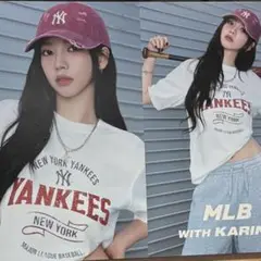 MLB キャップ カリナ 韓国 ダメージ ウォッシュ