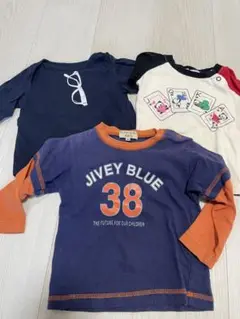 サイズ80 長袖Tシャツ　3点セット②
