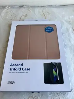 ESR iPadケース Air 第5/4世代 ローズゴールド