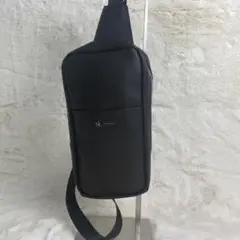 【未使用級】 タケオキクチ ボディバッグ ショルダーバッグ ブラック コンパクト