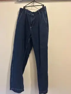 GUデニムキャロットパンツS