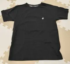 BEVERLY HILLS POLO CLUB Tシャツ Sブラック刺繍ロゴ入り