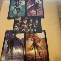 浦島坂田船ハロウィンキャラクタークリアファイル5枚セット