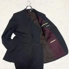 希少XL⭐️ポールスミスロンドン セットアップ シングル スーツ ストライプ