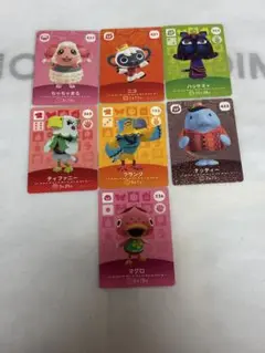 あつまれどうぶつの森　amiiboカード