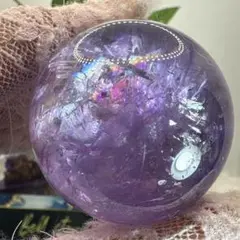 高品質　　アメトリンスフィア♡虹♡No.2018