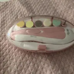 電動爪やすり　【ピンク】 赤ちゃん　大人兼用　ネイルケア