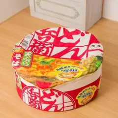 ラーメンカップデザイン フロアクッション