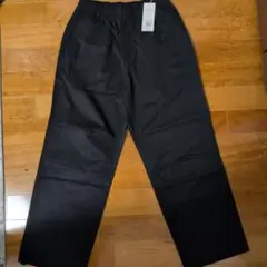 ブラック ワイドパンツ Lサイズ