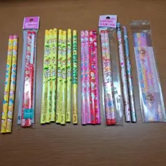 サンリオ 鉛筆 19本 定規 セット