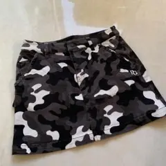 パーリーゲイツ 迷彩 カモフラ スカート 0サイズ