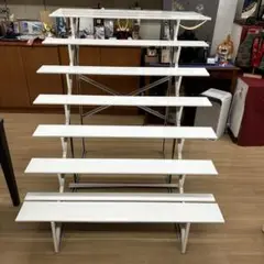 RUNANEKO7さん専用 ひな人形 三段飾りスチール棚 楽天市場】雛人形 ひな人形 三段飾り用 雛段 スチール段 35号-3