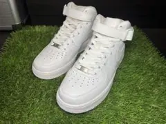⭐️超美品⭐️Nike エアフォース1 mid ホワイト25.5㎝