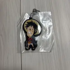ONE PIECE ラバーキーホルダー　ルフィ