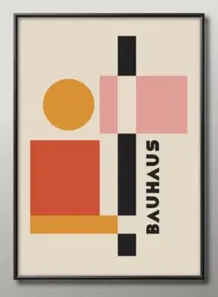 15873■ポスター アート 絵画『BAUHAUS　バウハウス』A3 マット紙