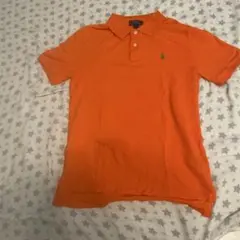 Polo Ralph Lauren オレンジ ポロシャツ L (14-16)