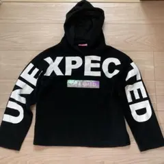 CUTIE PECO ブラック パーカー 150