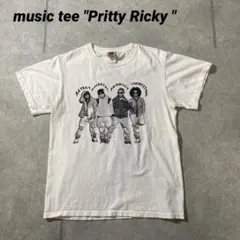 【希少デザイン】music tee ミュージックT Pritty Ricky 白
