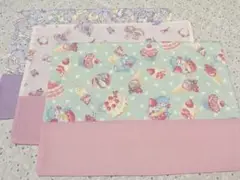 ゆめかわランチョンマット３枚(25×35)スイーツ給食セット入園入学グッズ女の子