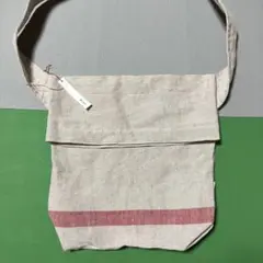 サラ リネン ショルダー バッグ 麻