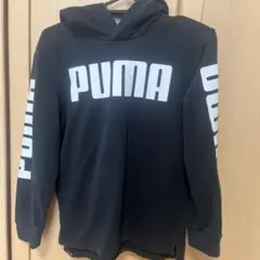 PUMA ブラック パーカー 140cm