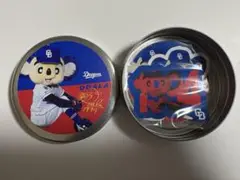 中日ドラゴンズ　ドアラ　シークレットラウンド缶