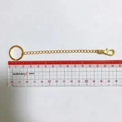 ゴールド キーホルダー用パーツセット