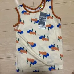 モイモルン　タグ付き　未使用　タンクトップ　100