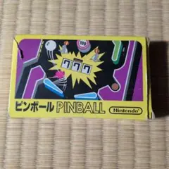 ピンボール PINBALL Nintendoファミコンソフト箱付き