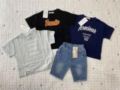 ベビー Tシャツ デニムパンツ まとめ売り evercloset 80