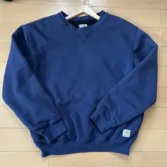 90s Carhartt ネイビー クルーネック スウェット