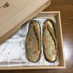 和装 草履 花柄
