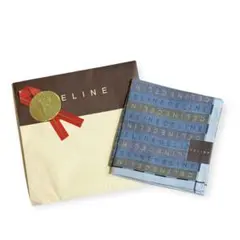 CELINE 新品　ロゴ入り ハンカチ