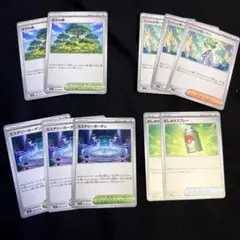 新弾ポケモンカード 汎用ノーマルセット ミステリーガーデン 活力の森