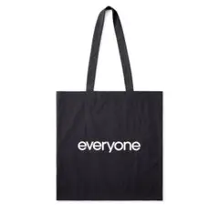 everyone nylon logo tote bag (BLACK)未使用