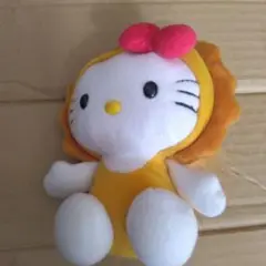 サンリオ　ハローキティ　ジャングル　ライオン　猫　着ぐるみ　人形　ぬいぐるみ