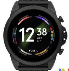 【美品・付属品充実】FOSSIL Gen6 スマートウォッチ ＋充電器セット