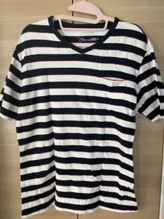 GLOBAL WORK ボーダー　Tシャツ MEDIUM