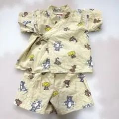 トムとジェリー ベビー甚平 上下セット　80サイズ