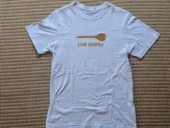 LIVE SIMPLY スプーンデザイン Tシャツ
